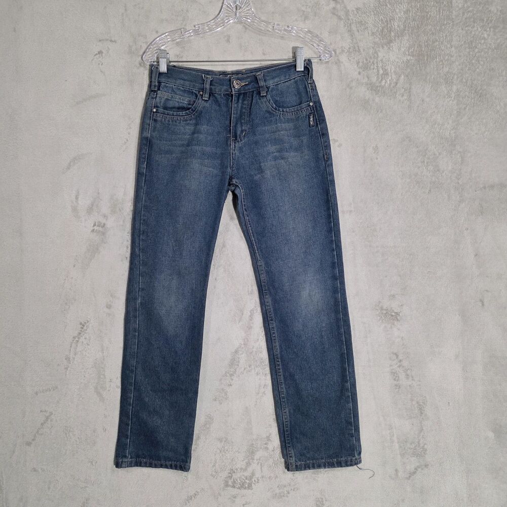 Silver Jeans & Co Nathan boys kids Jeans Adjustable waist Blue sz 14